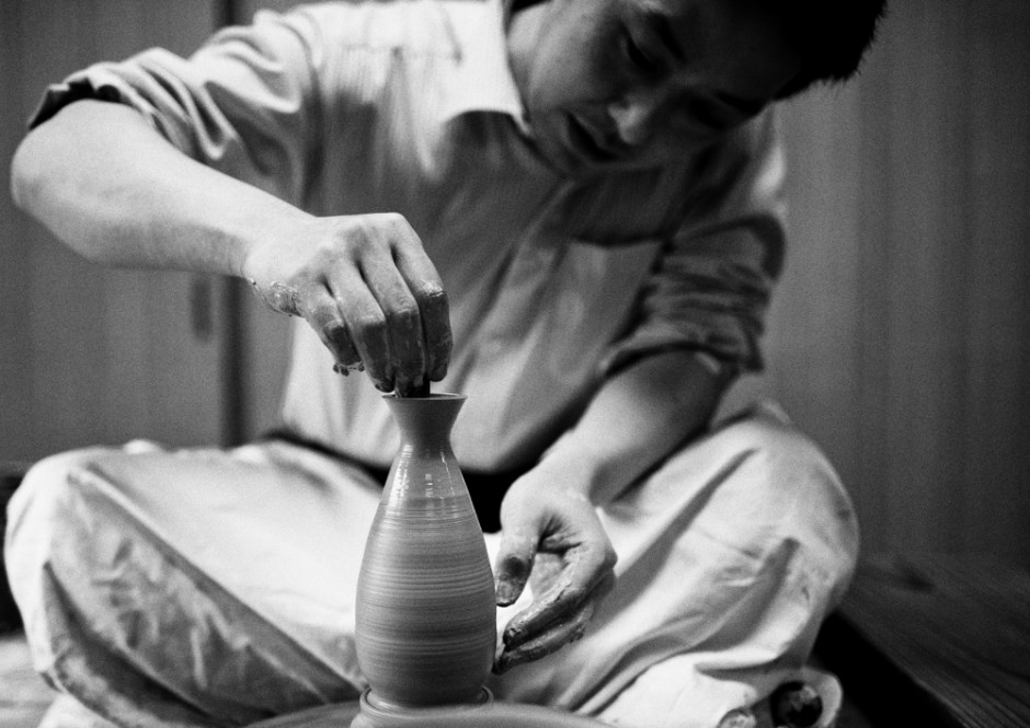 Japanese potter