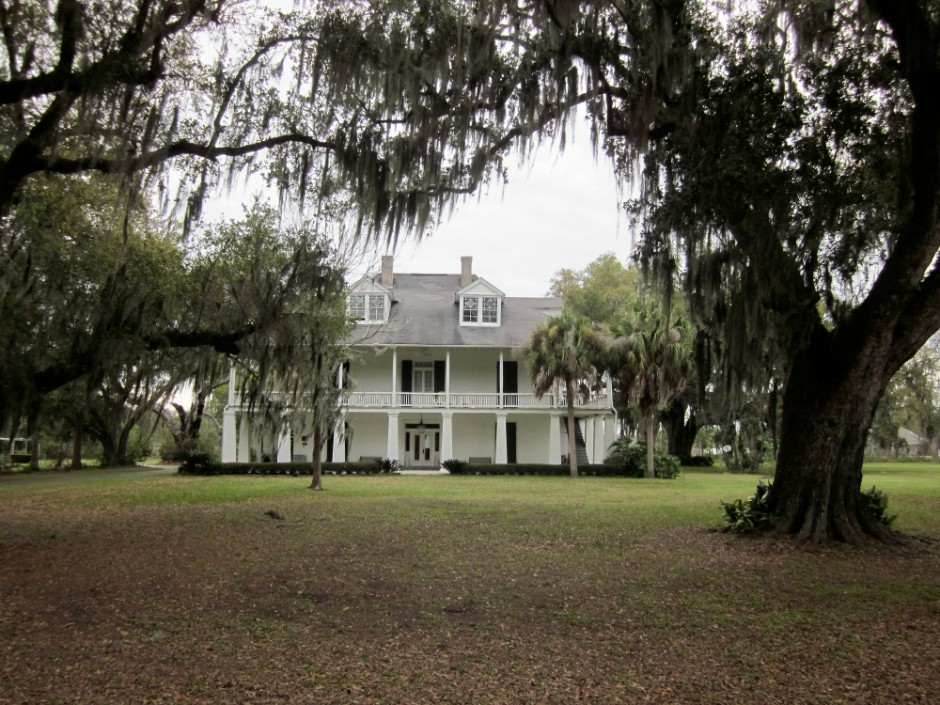 Plantation House with Shutters