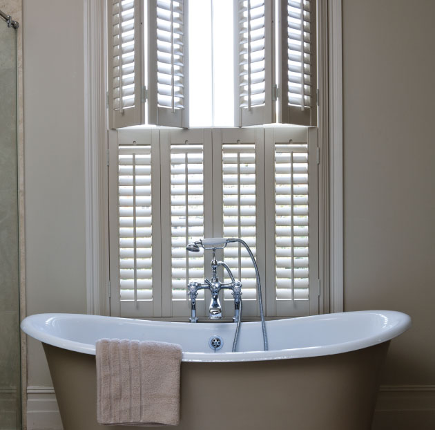 Bathroom With Shutters